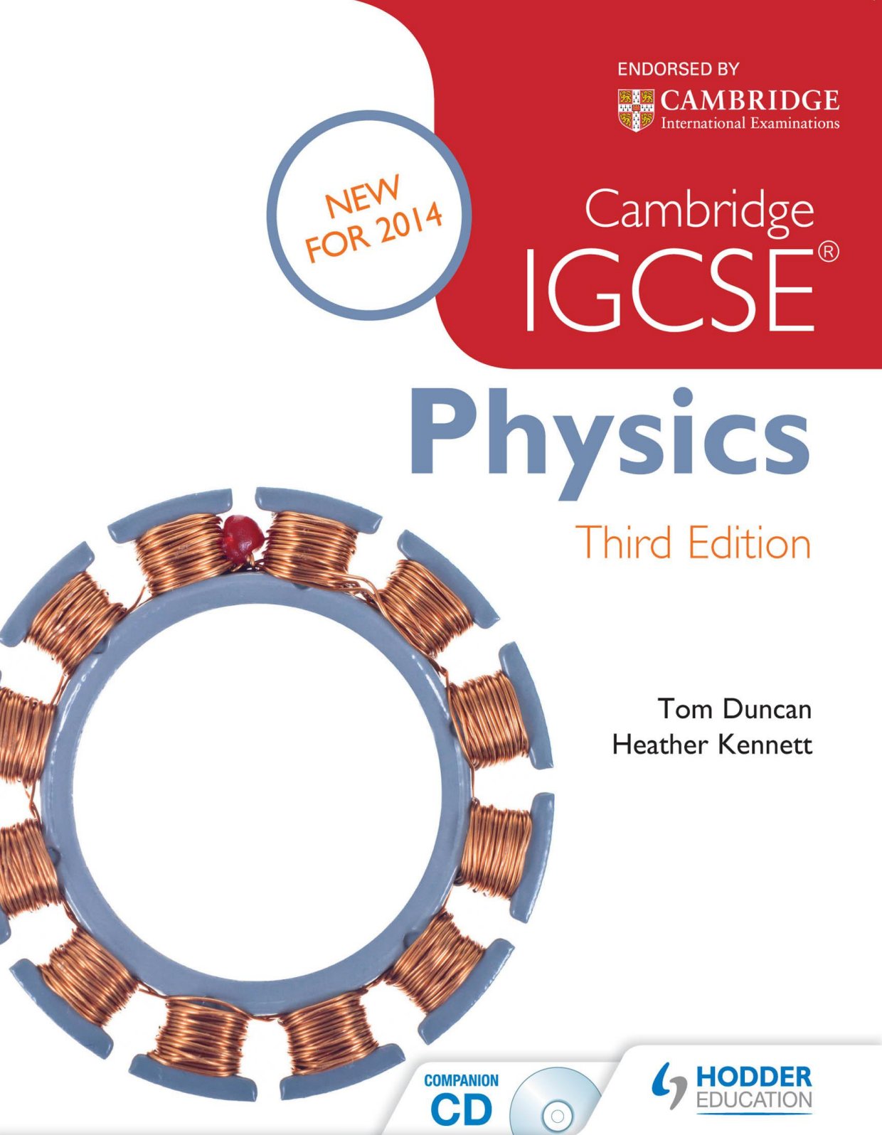 First page of Cambridge IGCSE Physics Third Edition Physics IGCSE