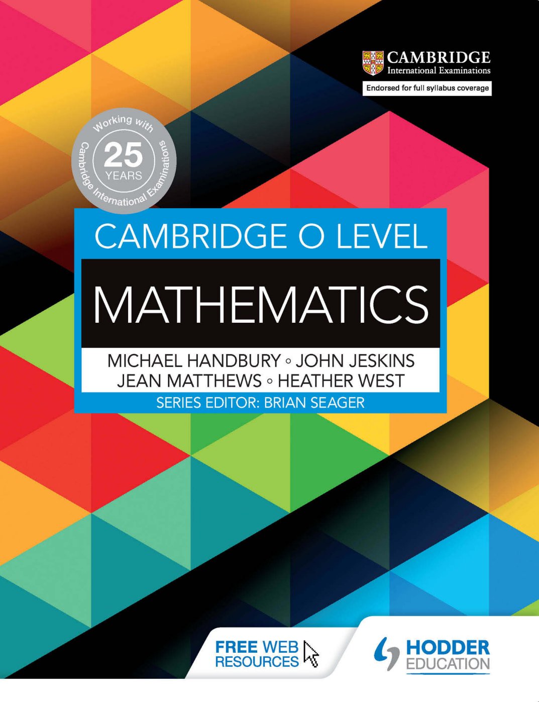 First page of Cambridge O Level Mathematics Mathematics O-Level