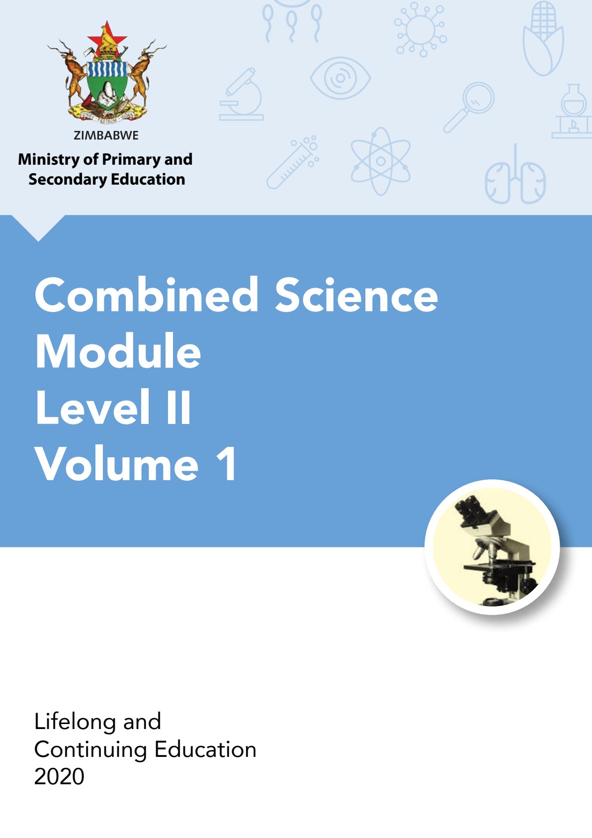 First page of Combined Science Module Level II Volume 1