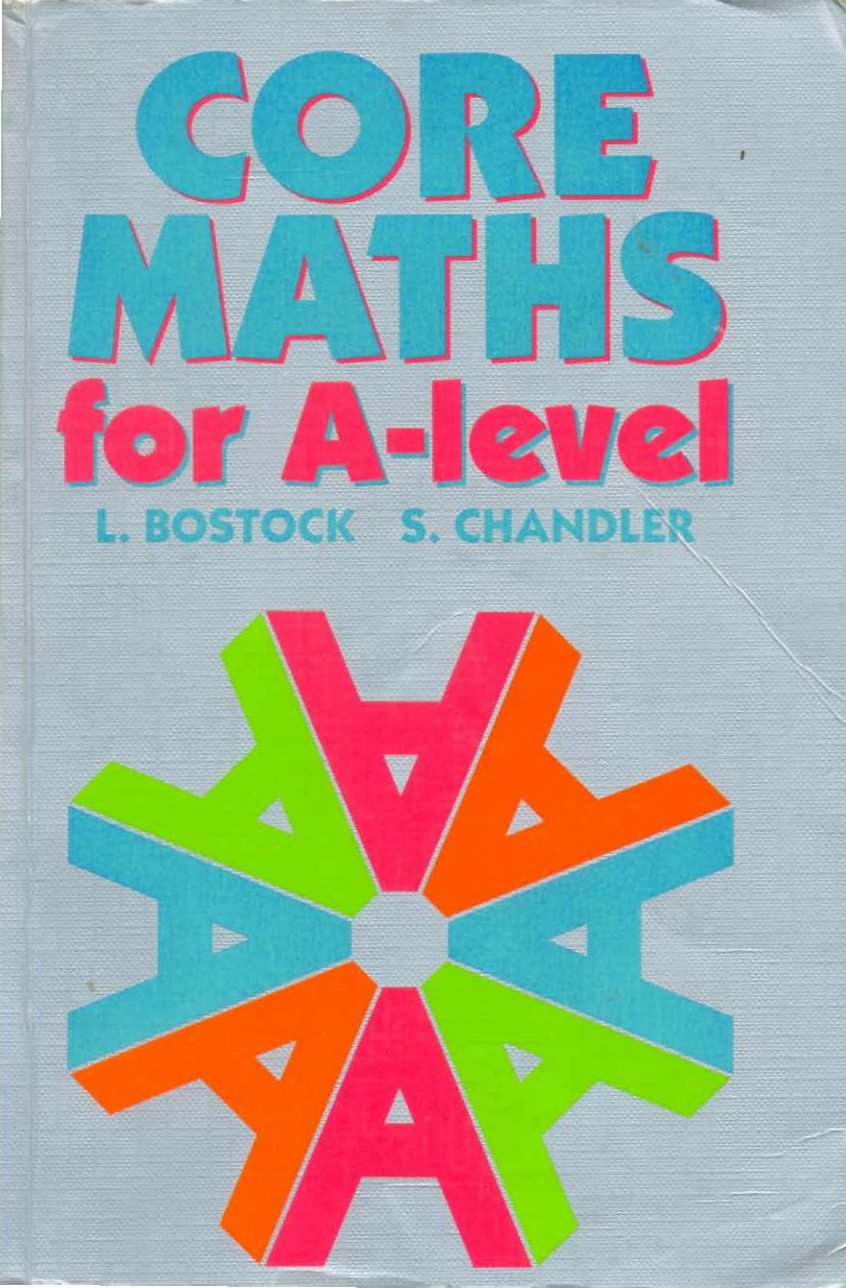 First page of Core Mathematics for A Level Mathematics-Level