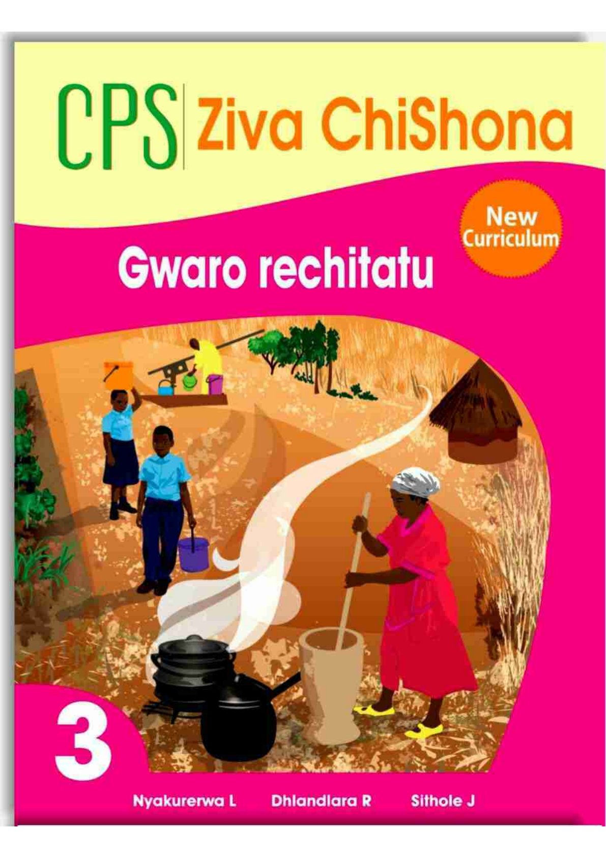 First page of CPS Ziva ChiShona Gwaro rechifatu Shona Grade 3