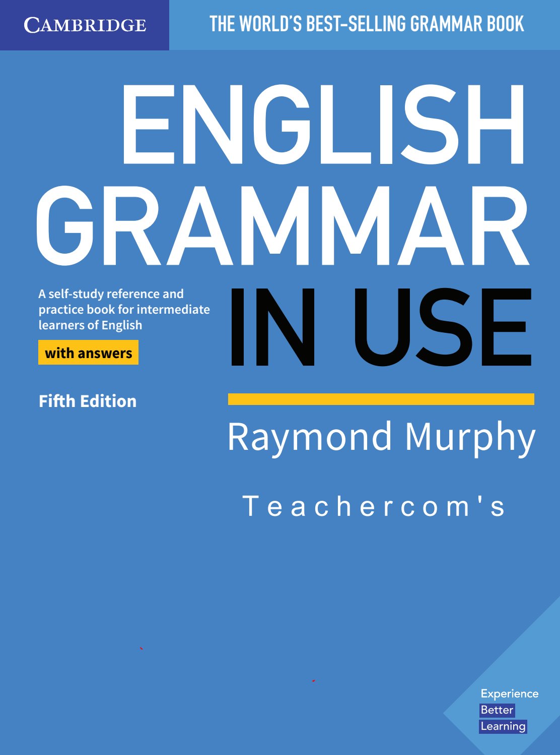 First page of English Grammar in Use Book with Answers and Interactive eBook: A Self-study Reference and Practice Book for Intermediate Learners of English English Language