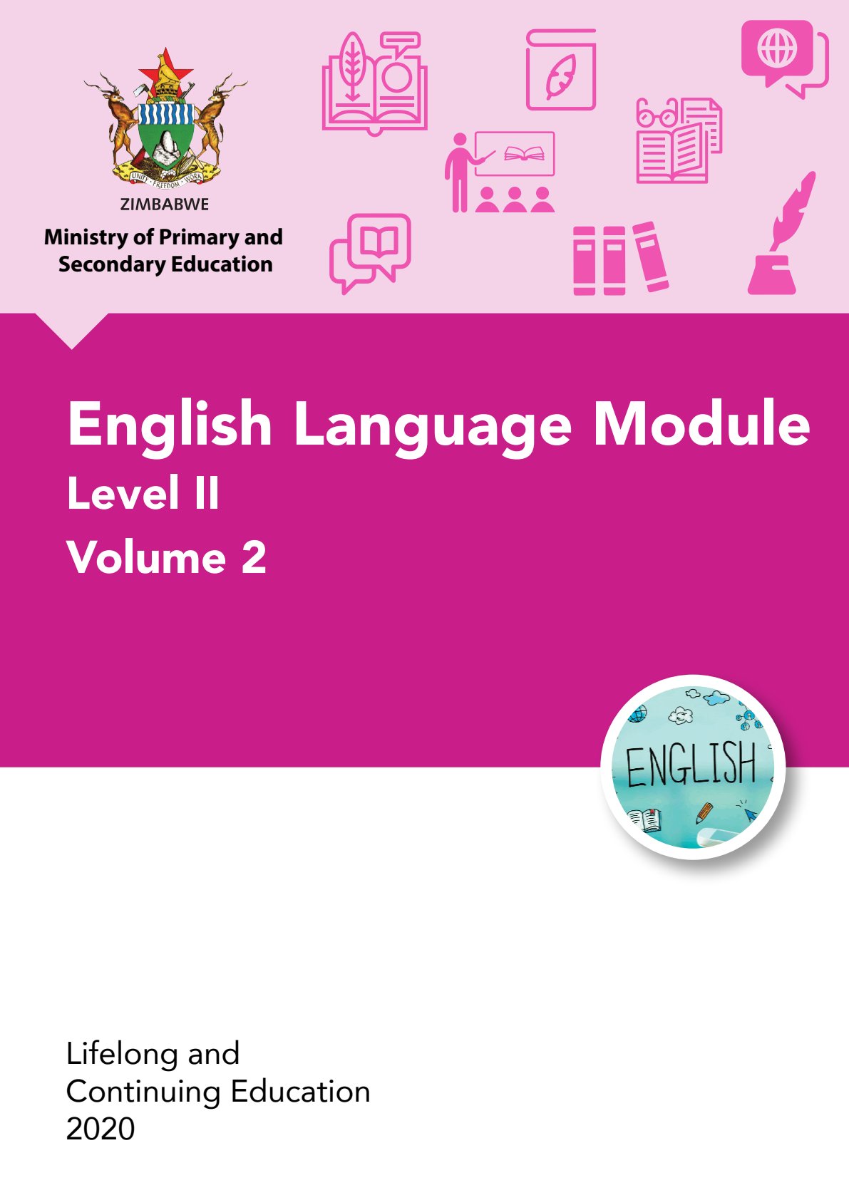 First page of English Language Module Level II Volume 2