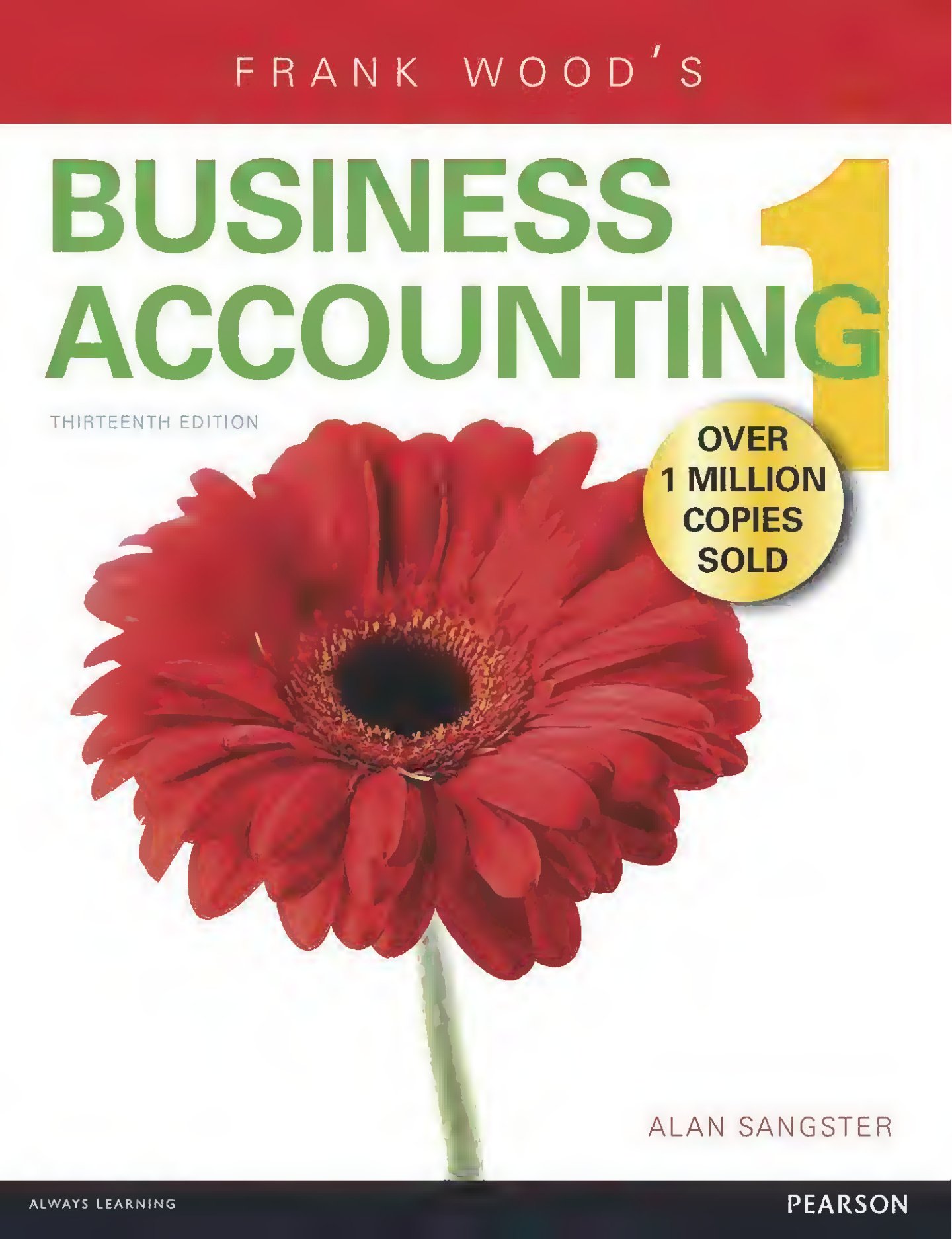 First page of Frank Wood's Business Accounting Business Accounting Tertiary