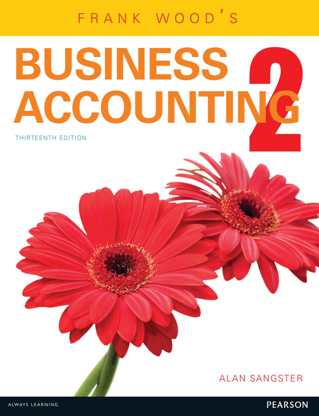 First page of Frank Wood's Business Accounting Principles of Accounts