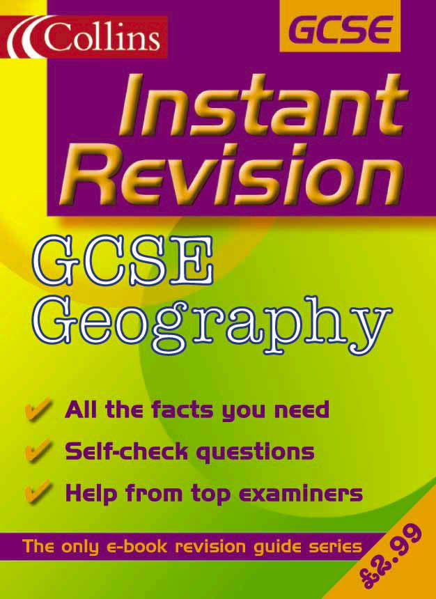 First page of GCSE Geography Instant Revision