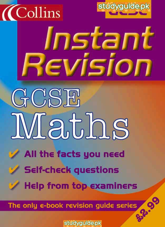 First page of GCSE Mathematics Study Guide