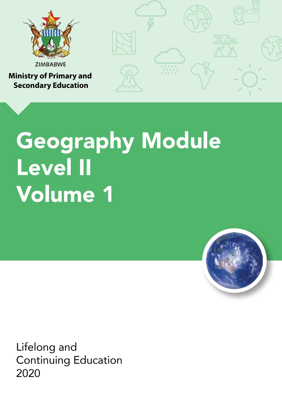 First page of Geography Module Level II Volume 1