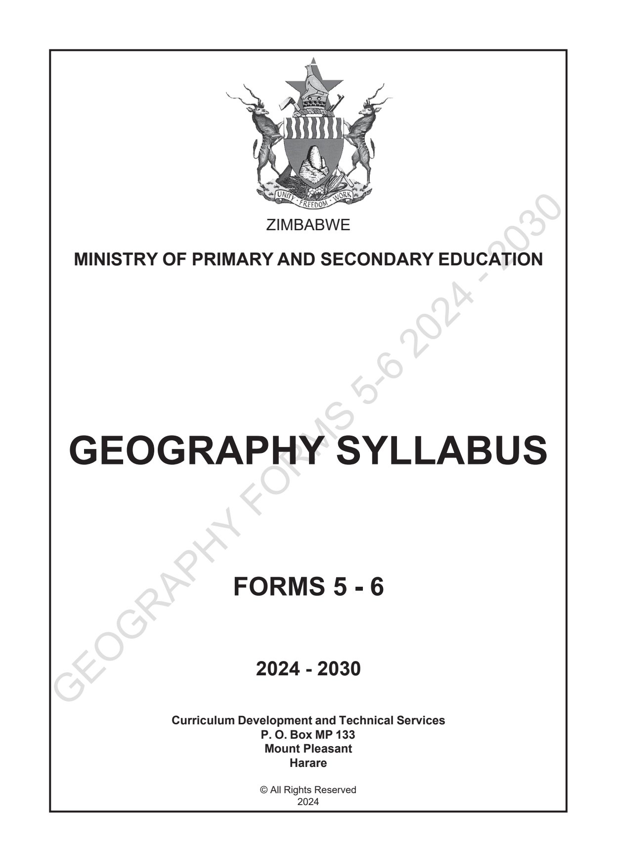 First page of Geography.pdf