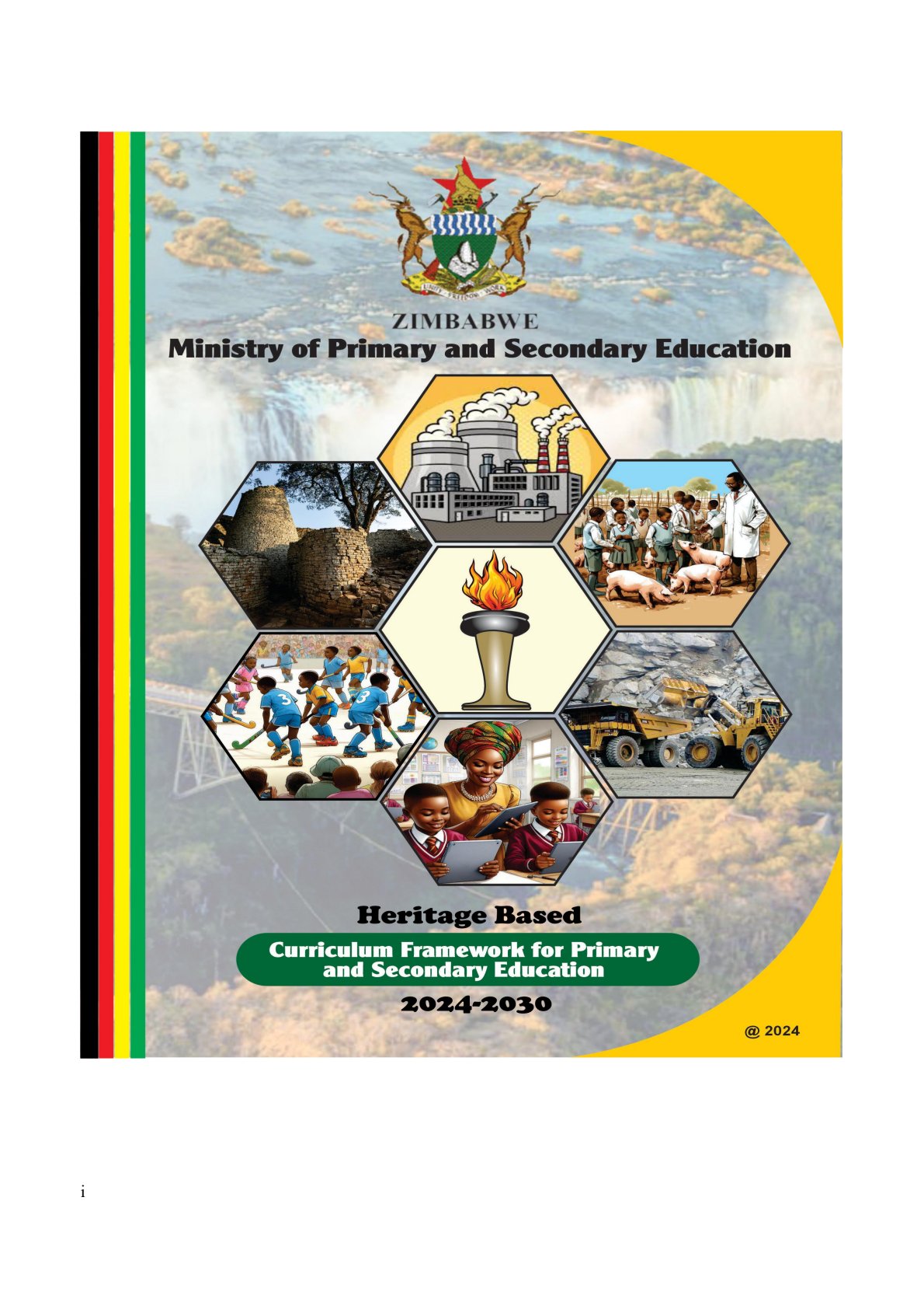 First page of Heritage Based Curriculum Framework for Primary and Secondary Education