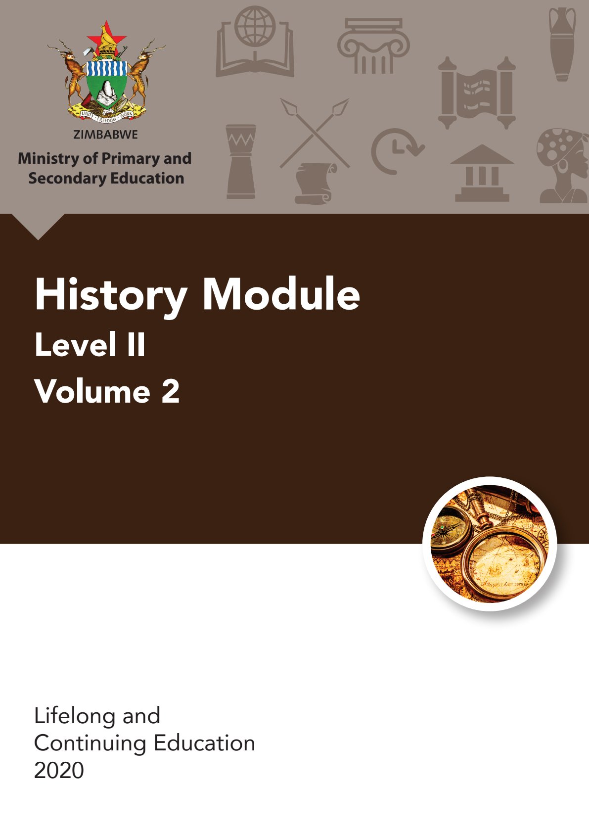 First page of History Module Level II Volume 2 History Secondary