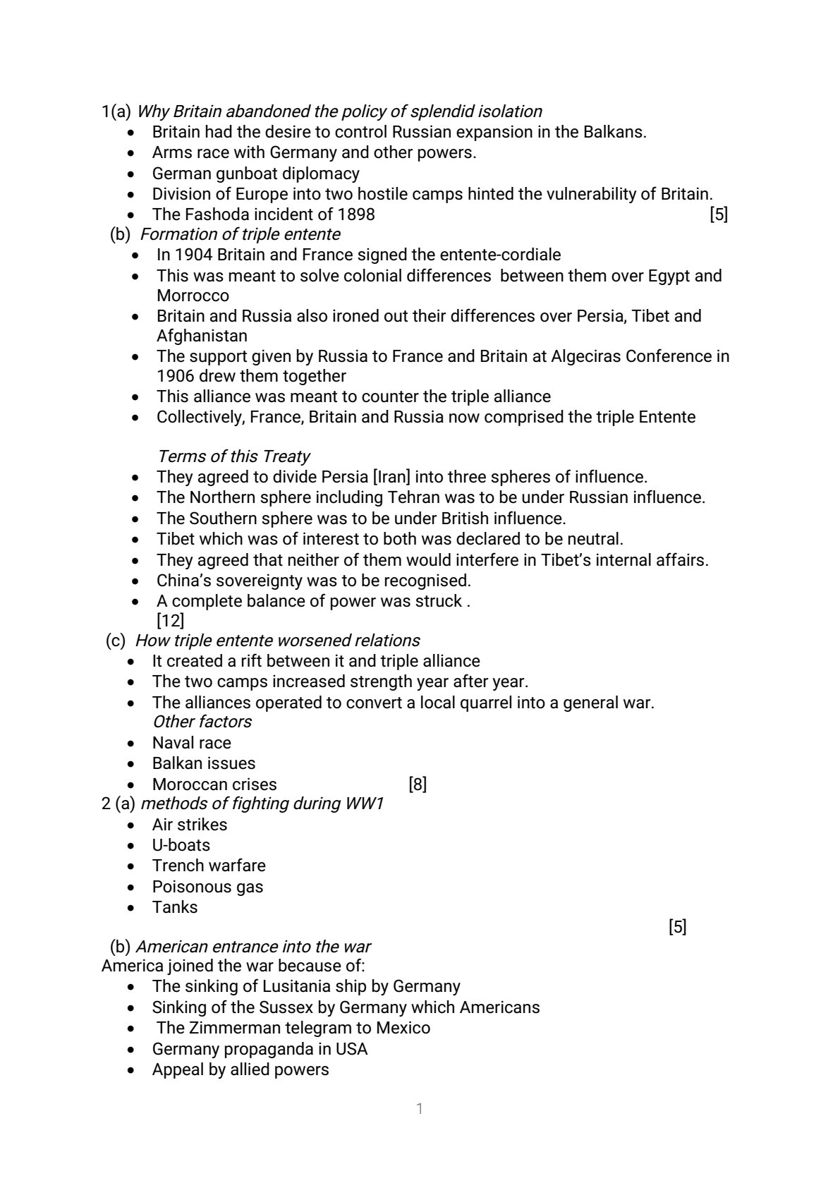 First page of HISTORY PAPER 2 Q&A-1.pdf
