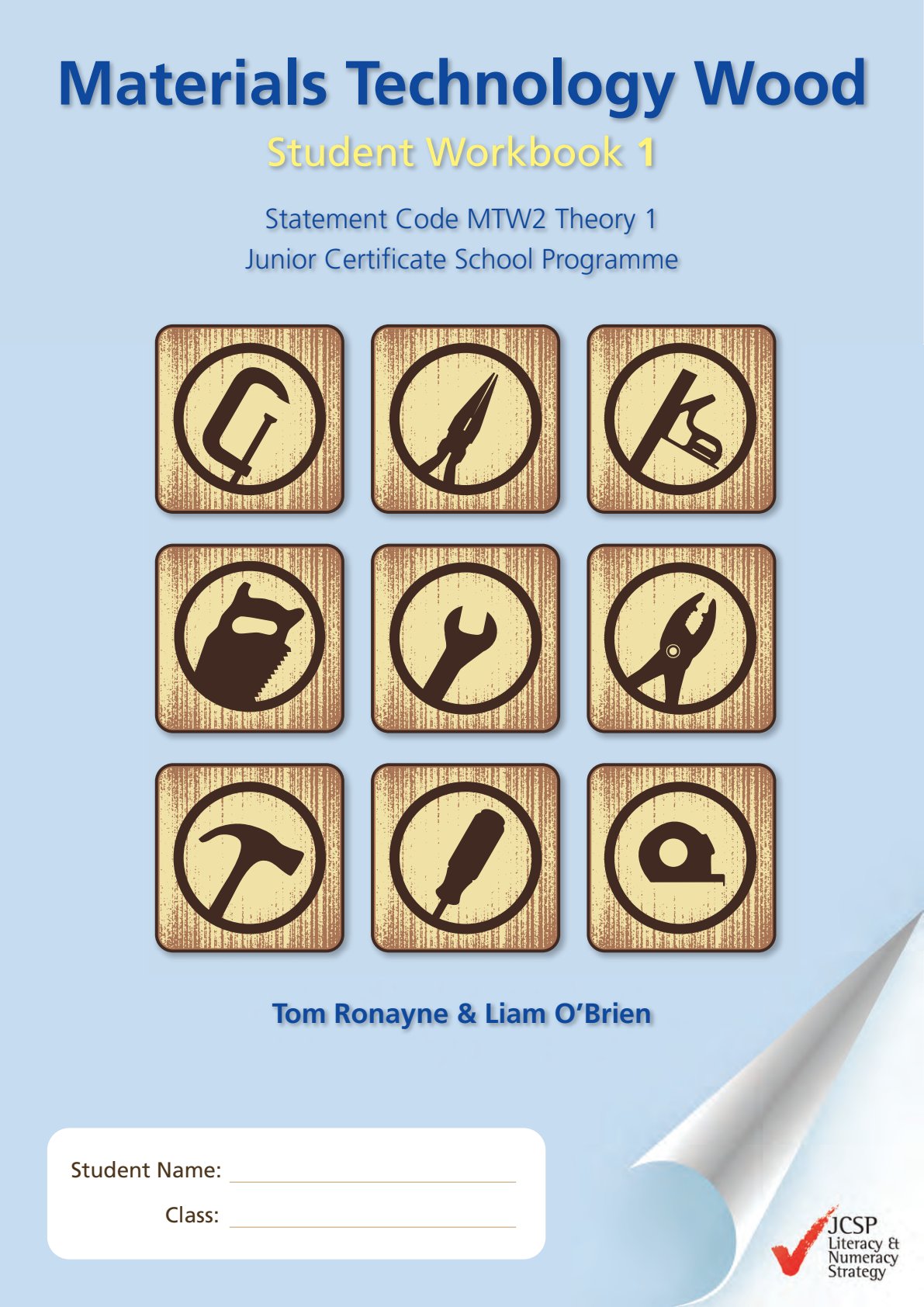 First page of Junior Certificate Materials Technology Wood Study Guide