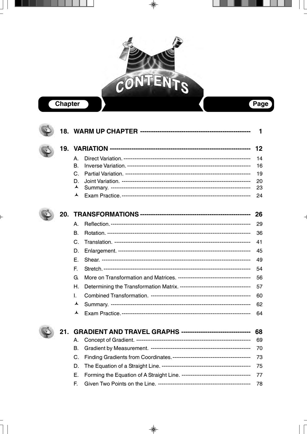 First page of Maths Today 4 Mathematics O-Level