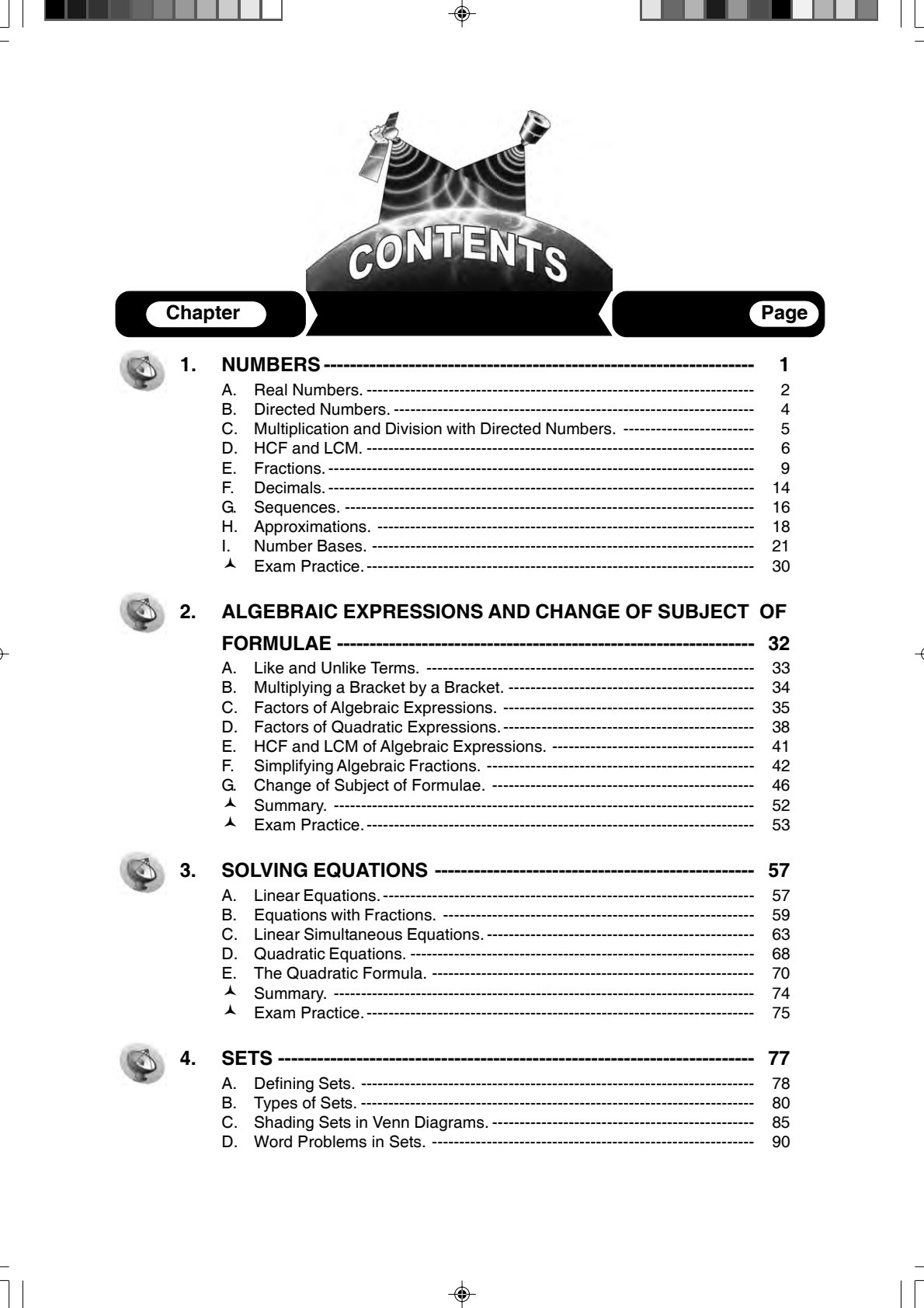 First page of Maths Today Book 3 Mathematics Secondary