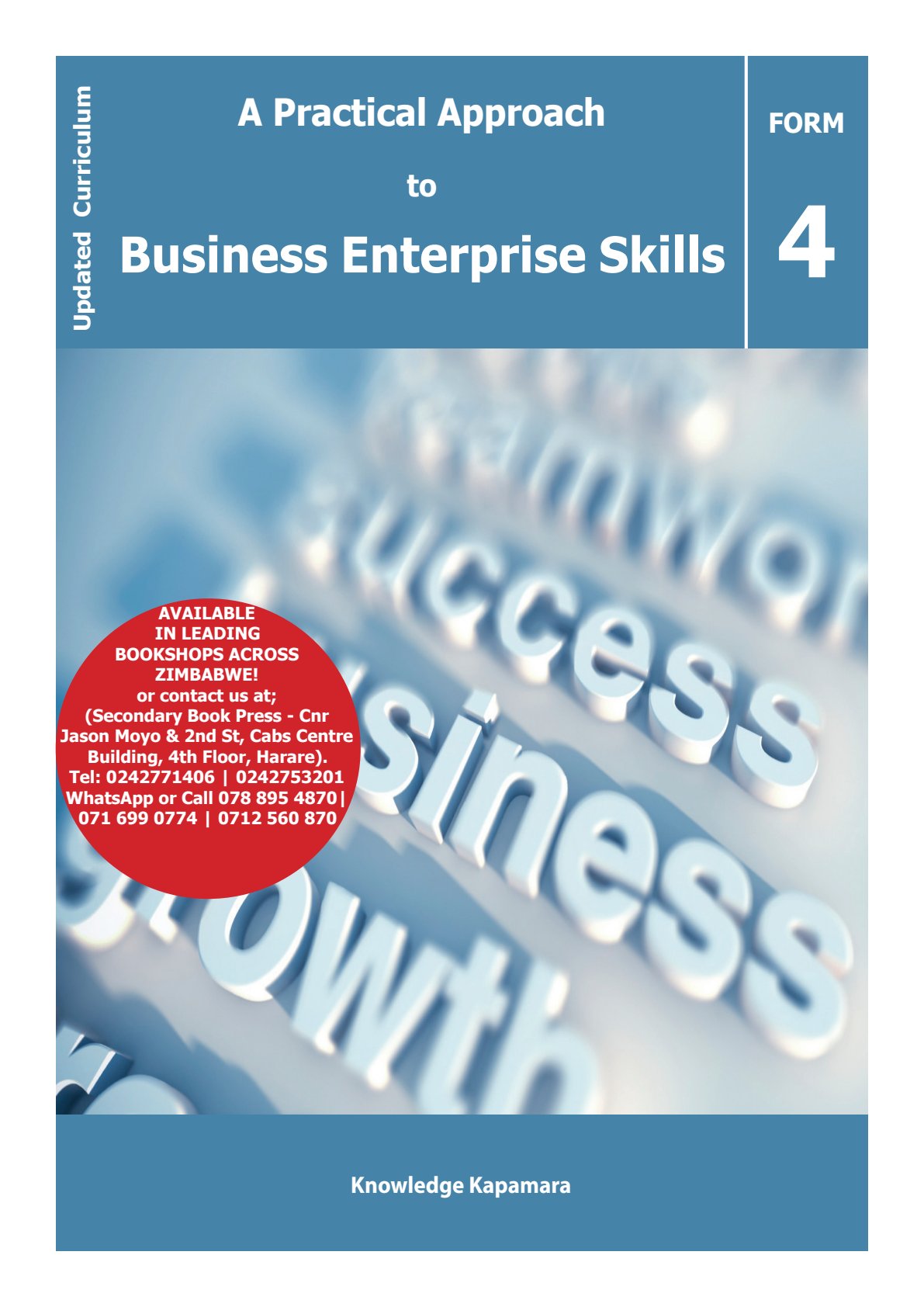 First page of O-Level Business Enterprise Skills Study Guide