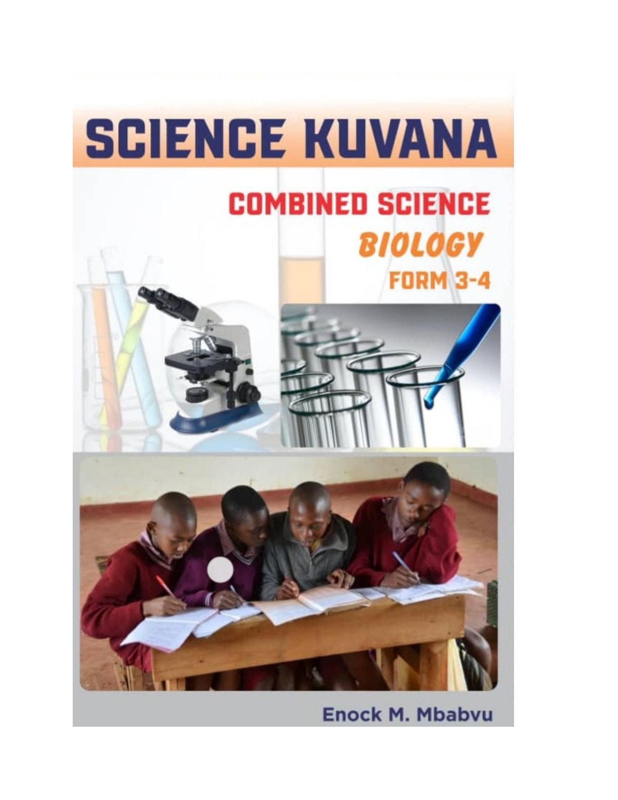First page of O-Level Combined Science Kuvana Study Guide