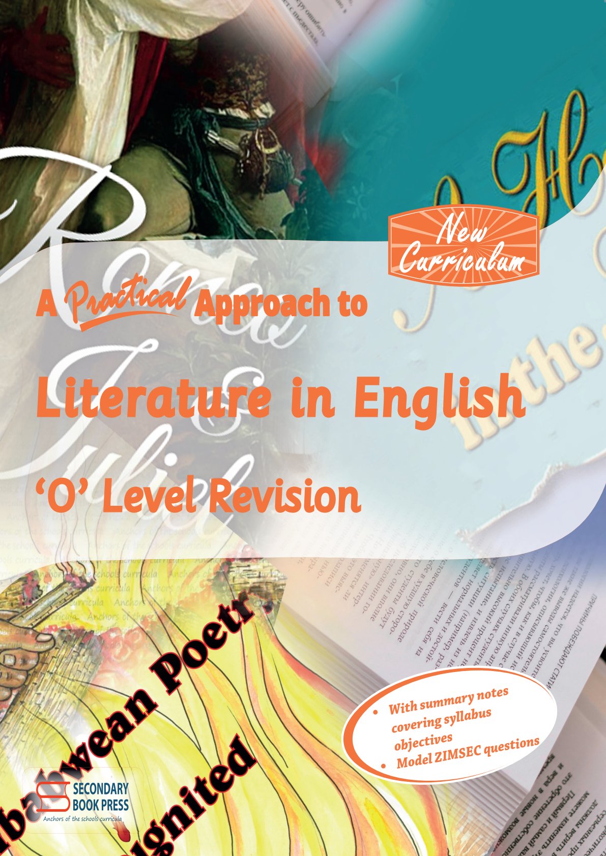 First page of O-Level English Literature Revision Pack Zimbabwe