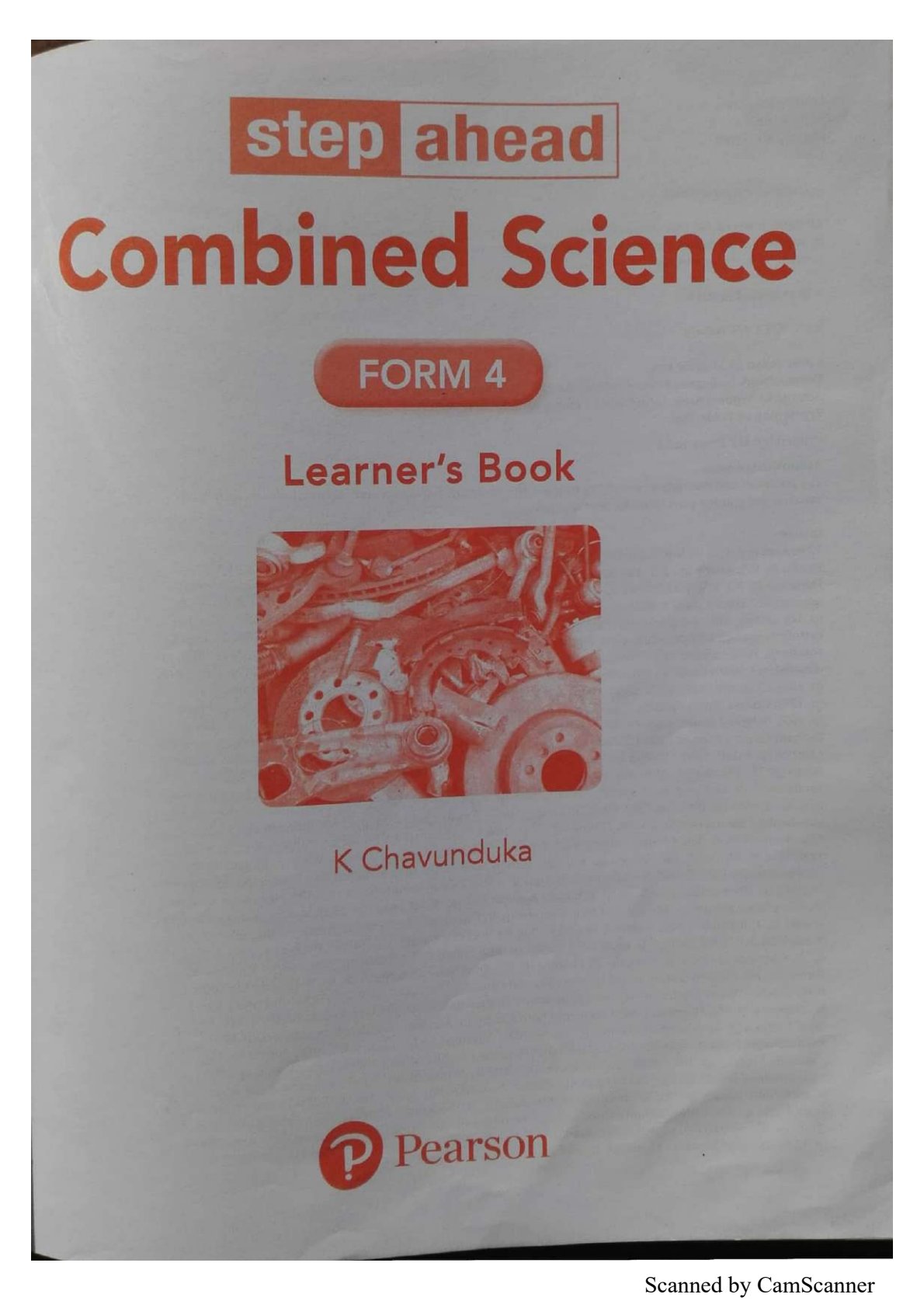 First page of Step Ahead Combined Science Form 4 Learner's Book Combined Science O-Level