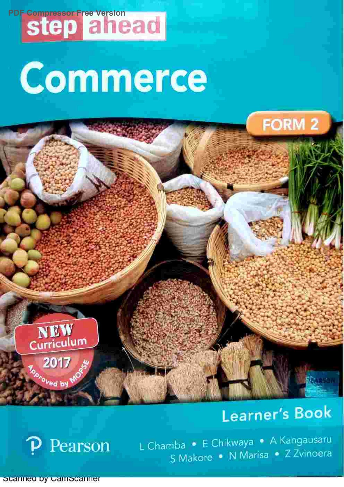 First page of Step Ahead Commerce Form 2 Commerce Form 2
