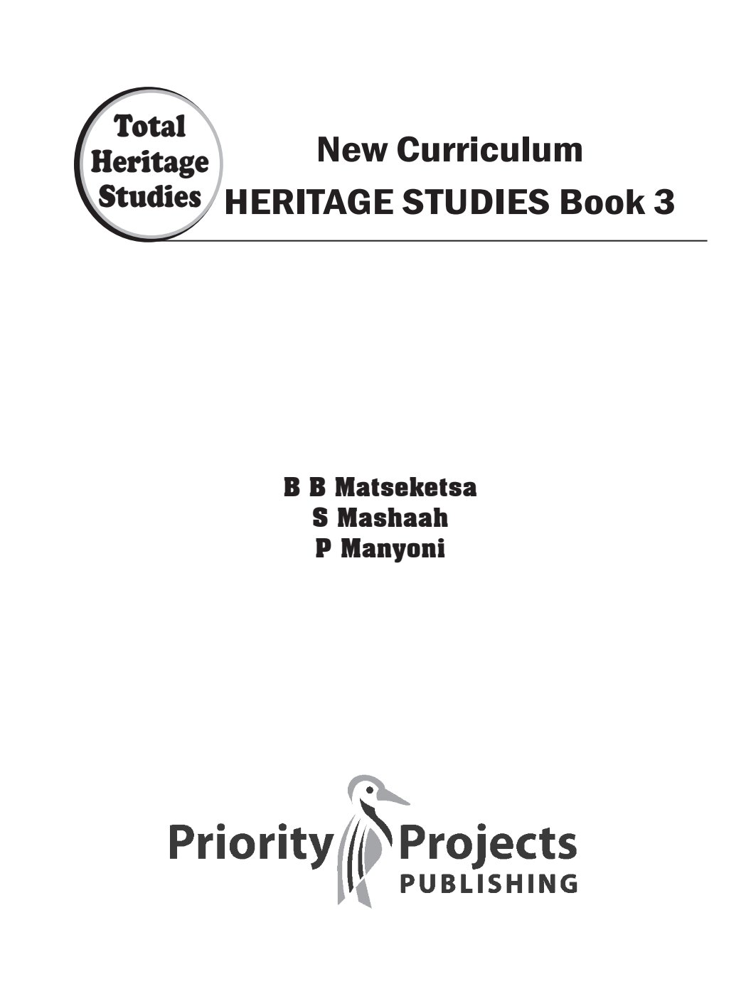 First page of Total Heritage Studies New Curriculum: Heritage Studies Book 3 Family and Heritage Studies Secondary