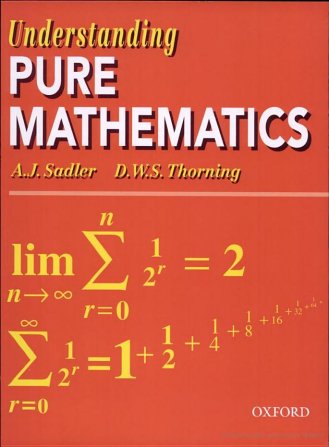 First page of Understanding Pure Mathematics Pure Mathematics