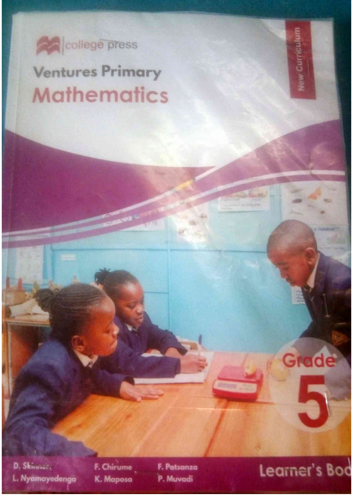 First page of Ventures Primary Mathematics Mathematics Grade 5