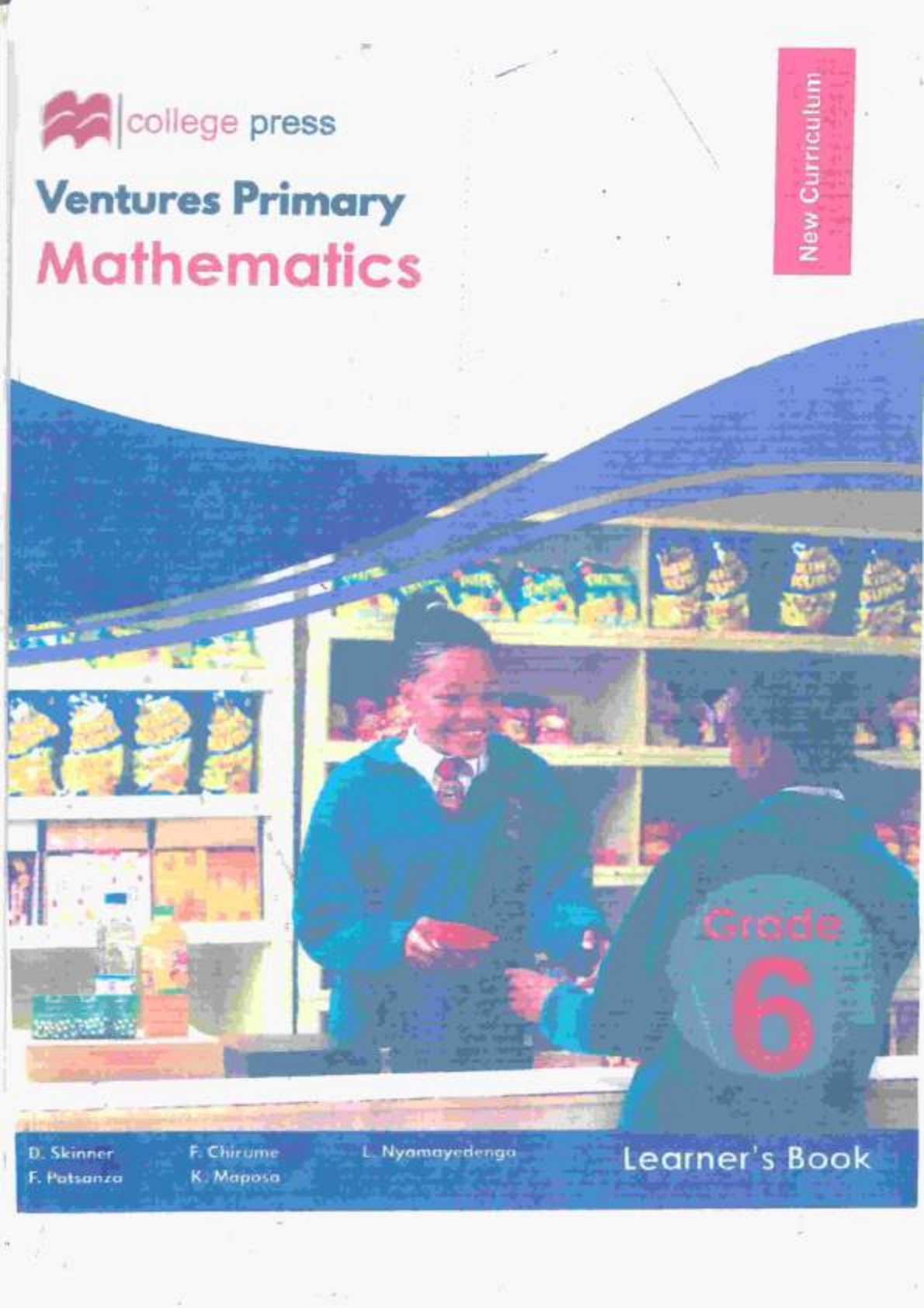 First page of Ventures Primary Mathematics Mathematics Grade 6