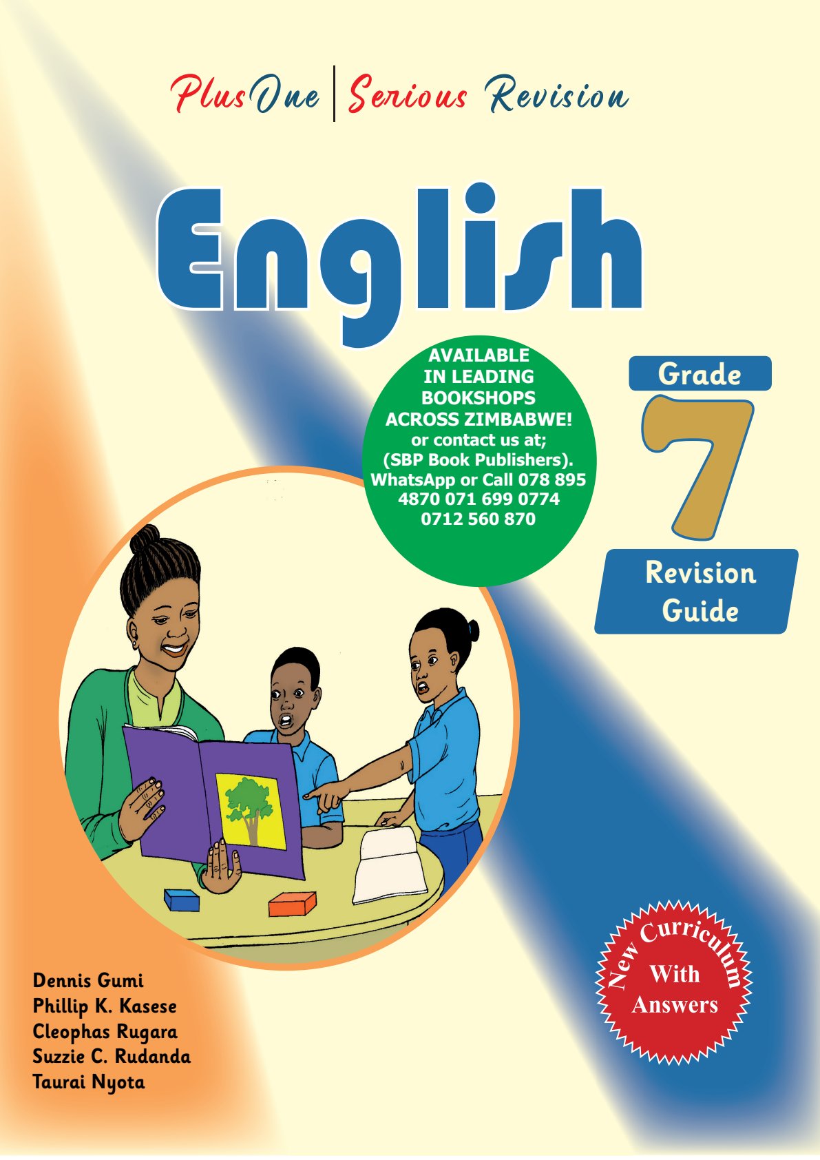 First page of ZIMSEC Grade 7 English Language Plus One Study Guide