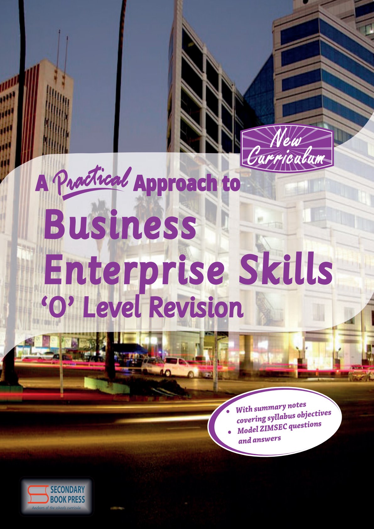 First page of ZIMSEC O-Level Business Enterprise Skills Study Guide