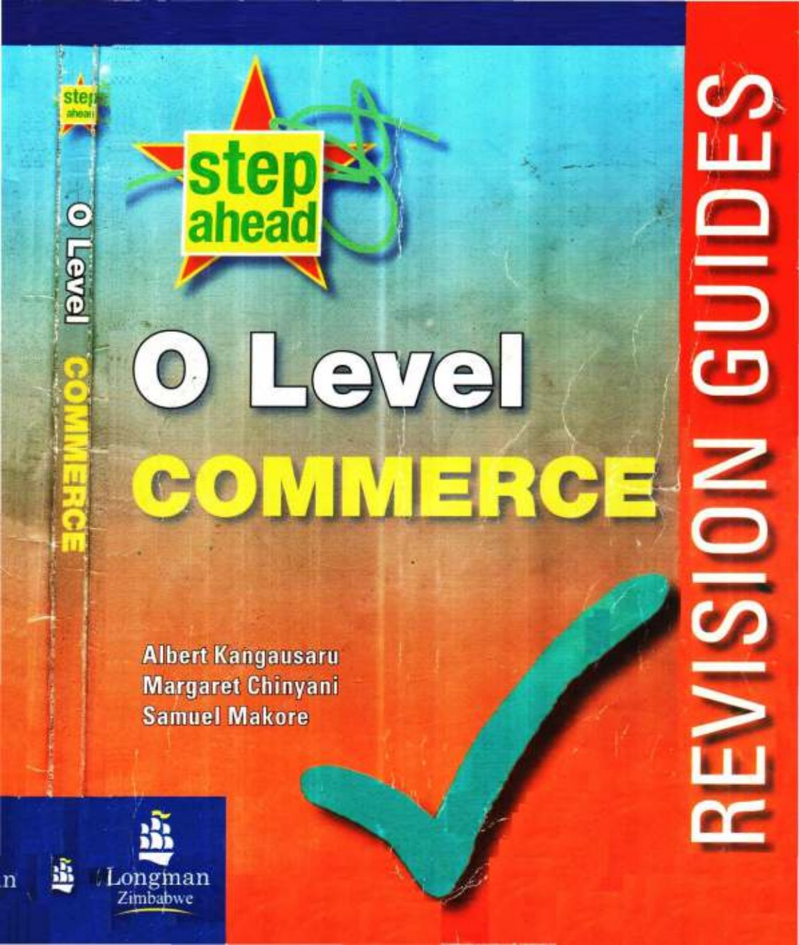 First page of ZIMSEC O-Level Commerce Step Ahead Study Guide
