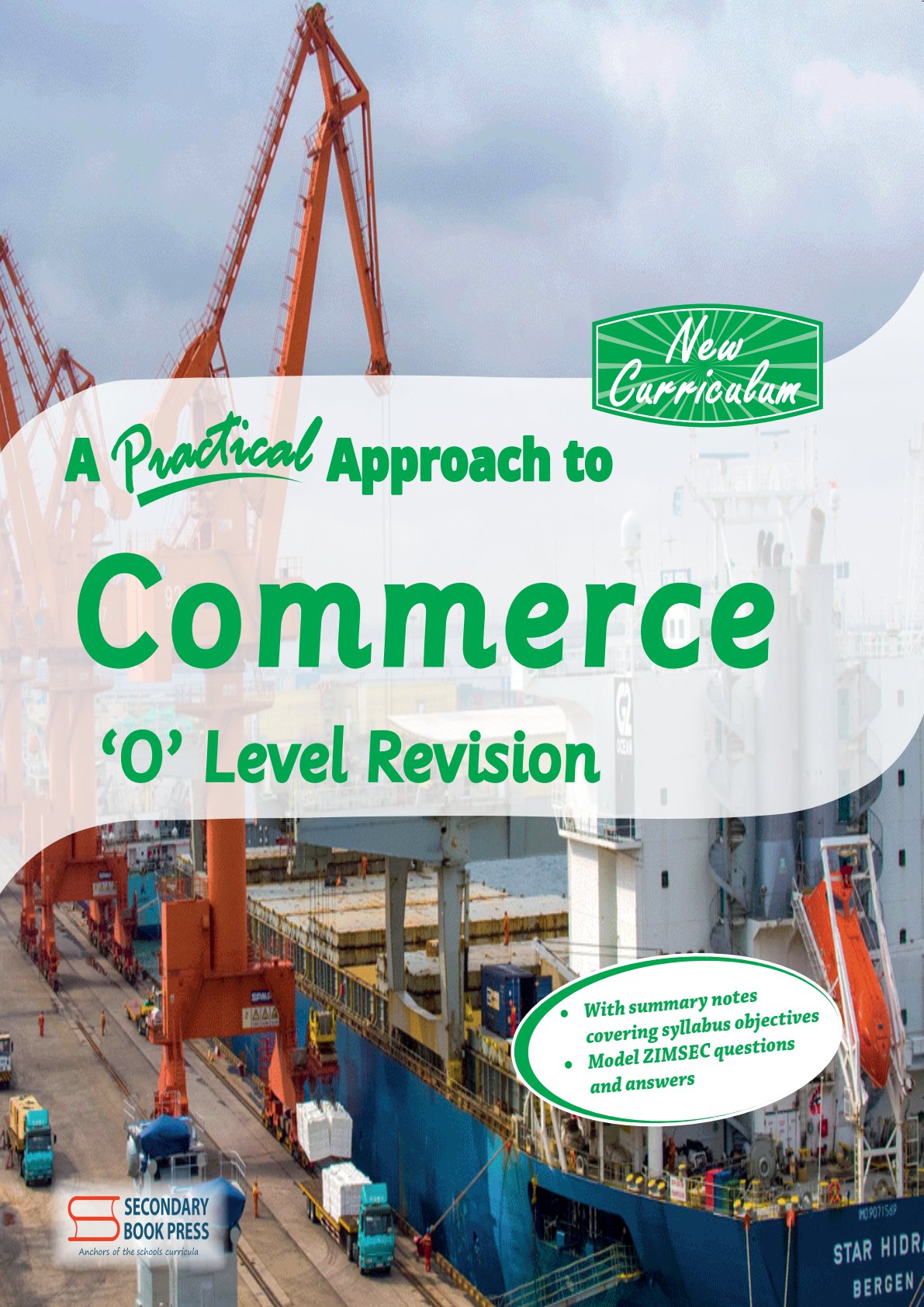 First page of ZIMSEC O-Level Commerce Study Guide