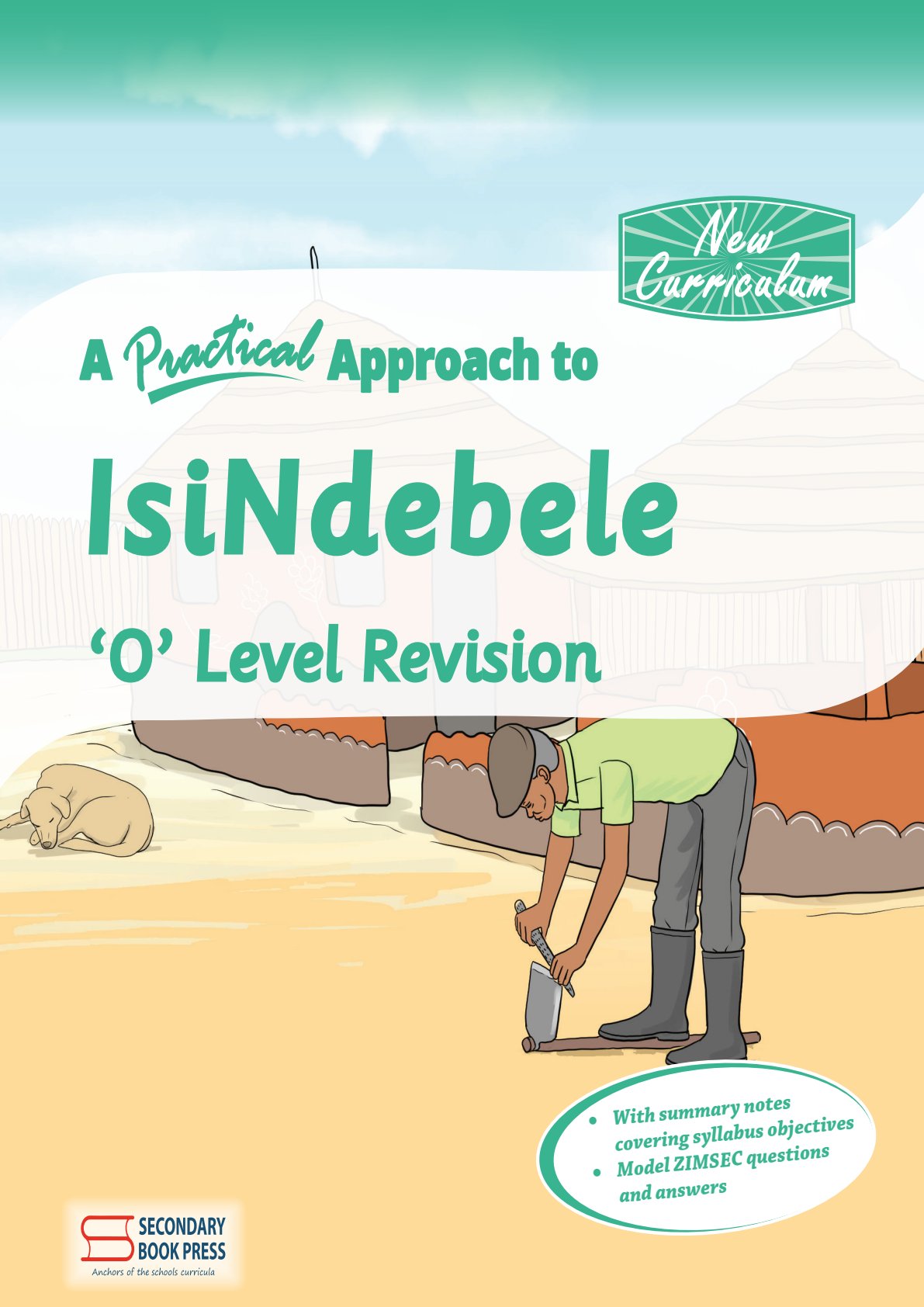 First page of ZIMSEC O-Level Ndebele A Practical Approach Study Guide