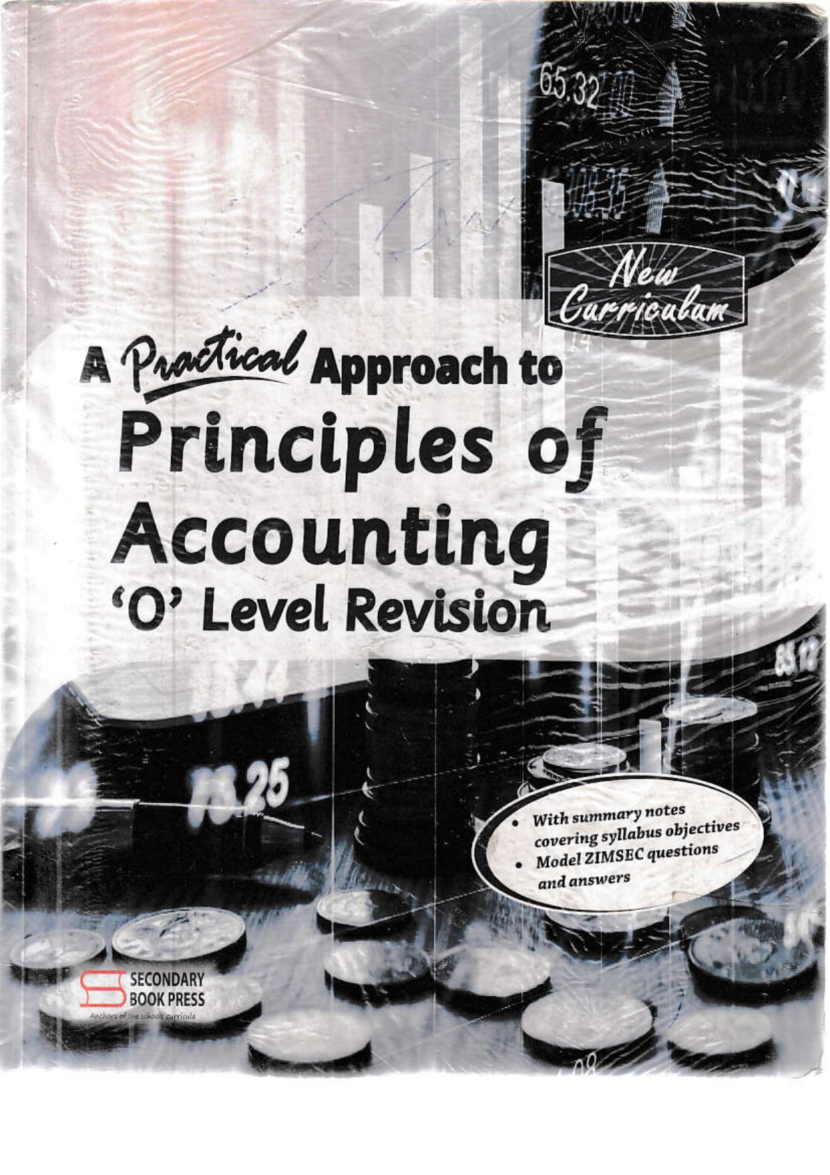 First page of ZIMSEC O-Level Principles of Accounts Study Guide